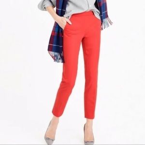 JCrew Martie cropped pants size 12